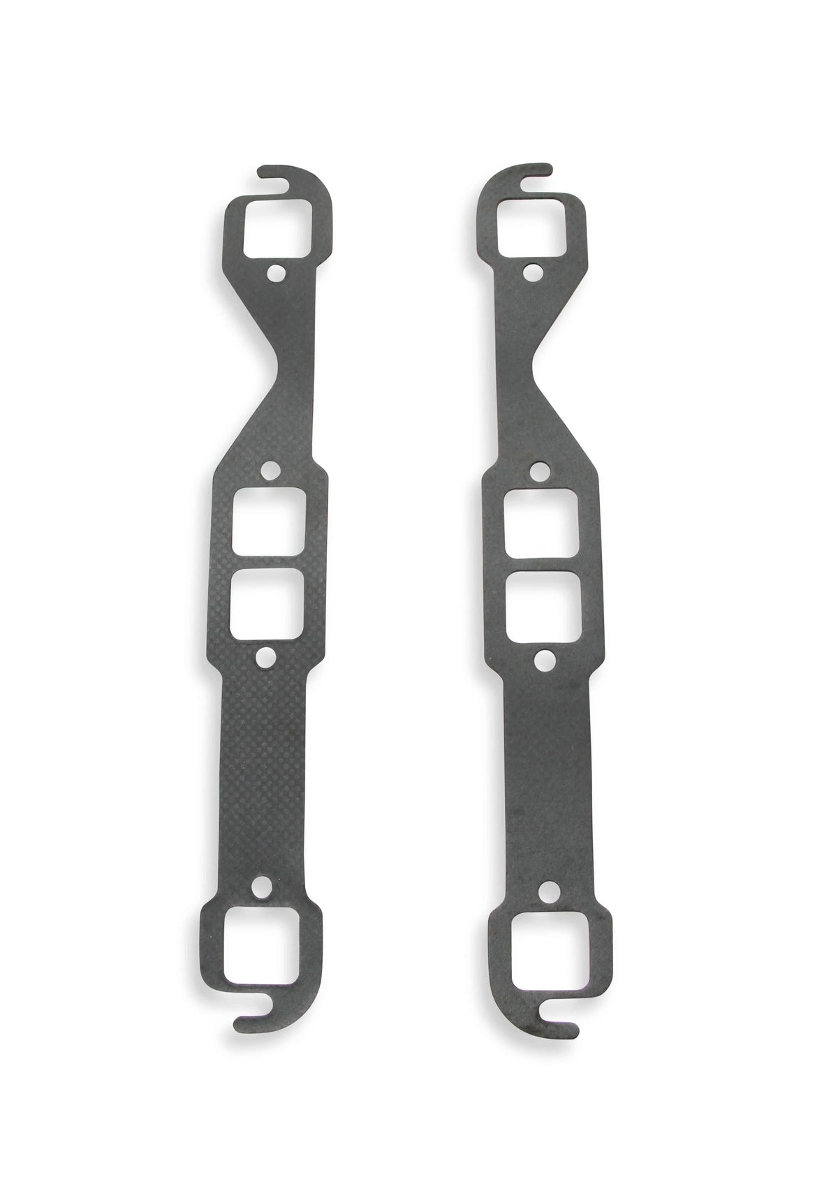 Cast Iron Exhaust Manifolds 2-1/2" Outlet Silver Ceramic Coated Y640799