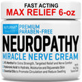 Nerve Relief Cream with 4% Menthol MSM 6 Oz H438119