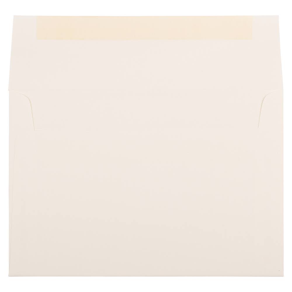 Invitation Envelopes, 5 1/2 x 8 1/8, Natural White Linen, Bulk 1000/Carton Z9868