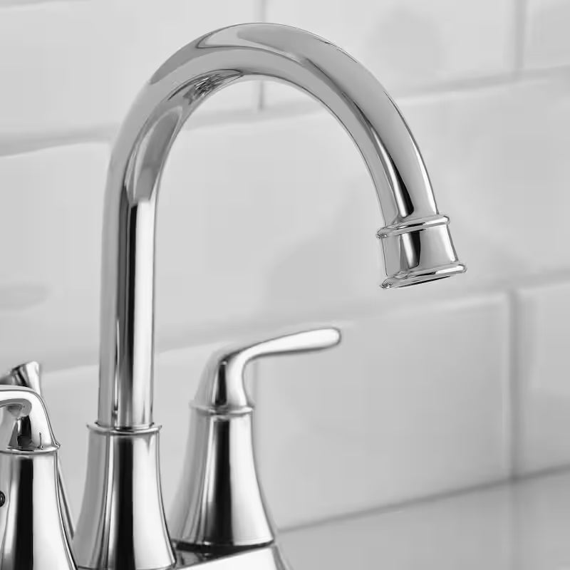 2-Handle High-Arc Bathroom Faucet in Chrome L14600