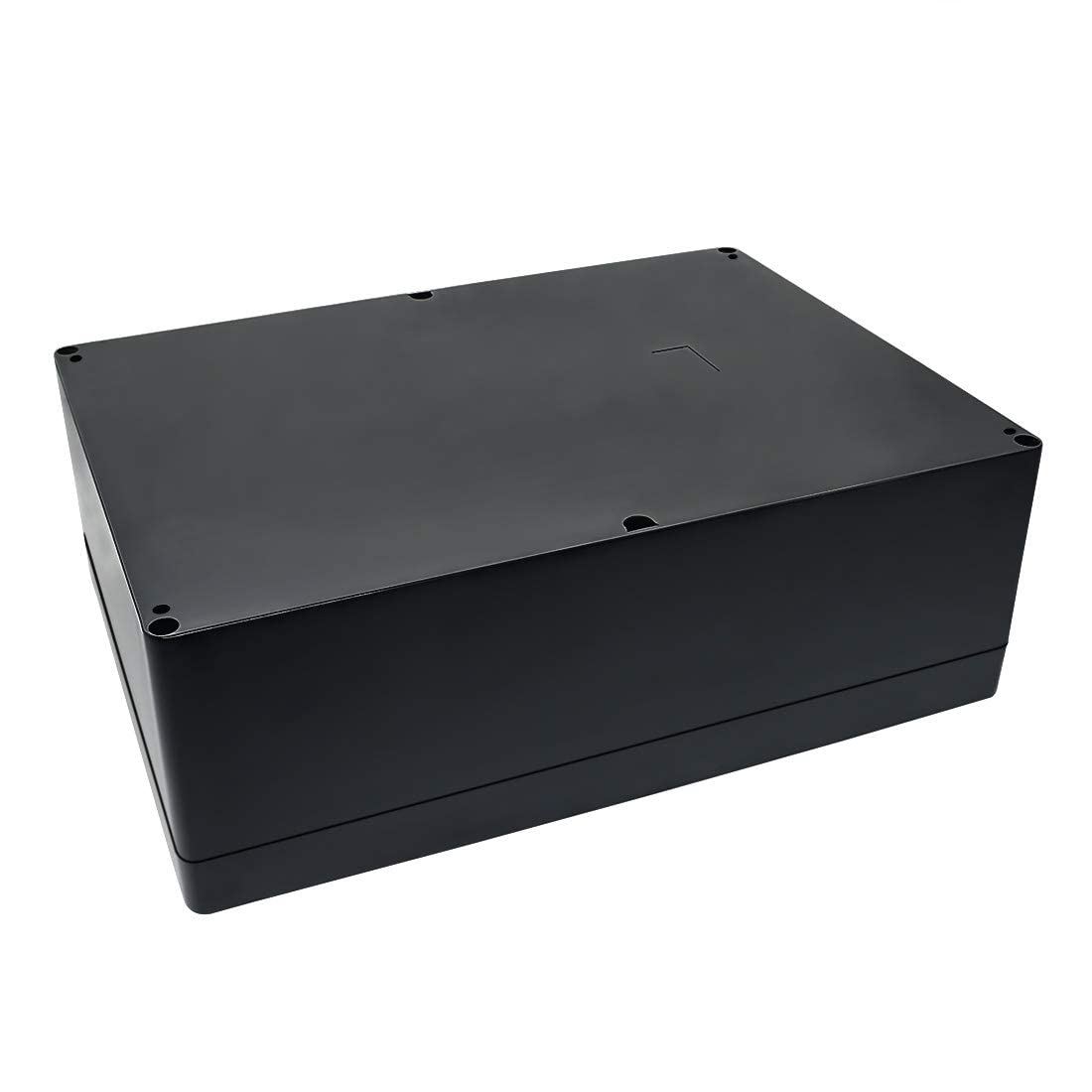 ABS Plastic Electrical Project Case Power Junction Box Black 10.4 x 7.2 x 3.7 Pack of 1 E102775