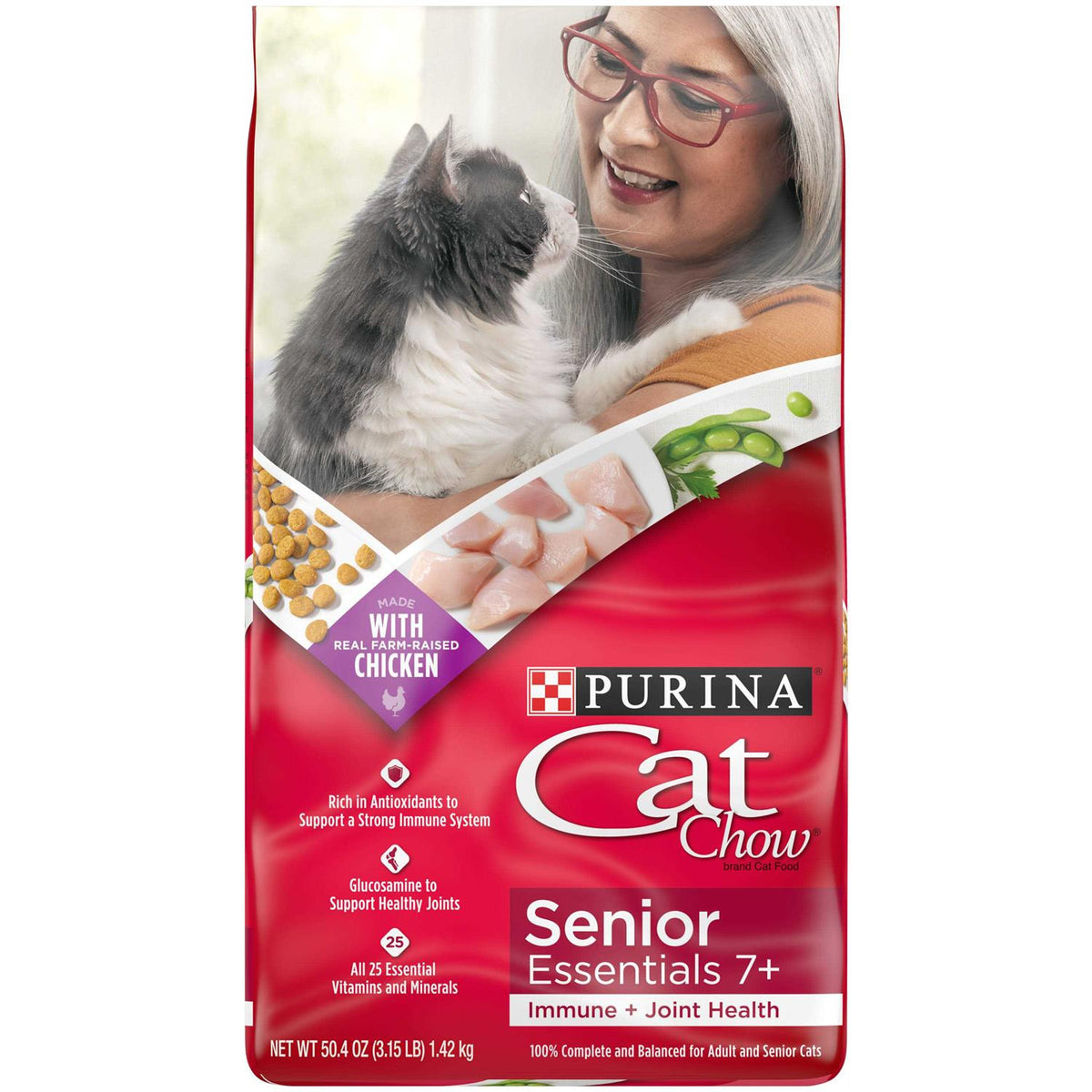 Senior Dry Cat Food V8806
