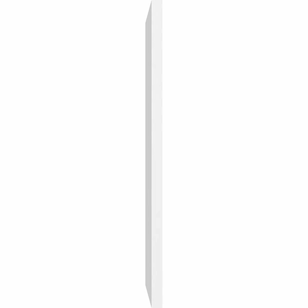 Vertical Surface Mount PVC Gable Vent W687062
