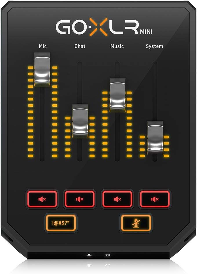 Online Broadcast Mixer with USB Audio Interface T4098