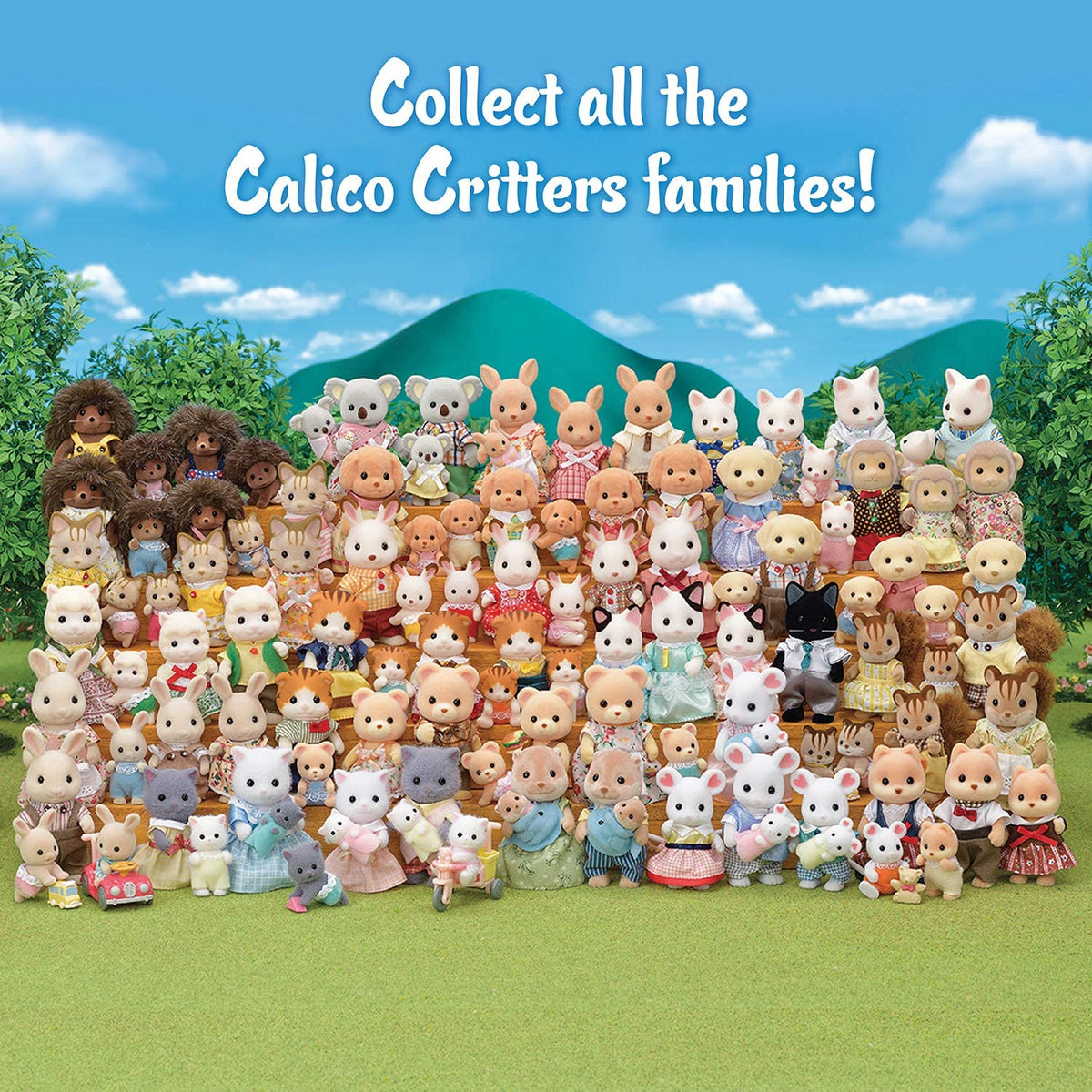 Hopper Kangaroo Family Dollhouse Figures T5657