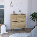 Light Oak Manufactured Wood Dresser V850
