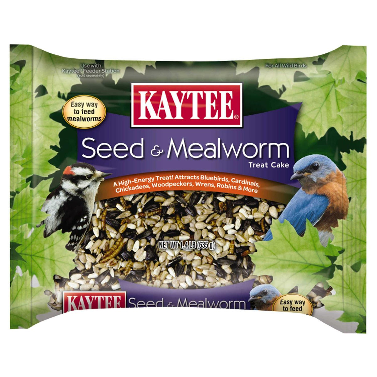 Seed & Mealworm Cake I1779