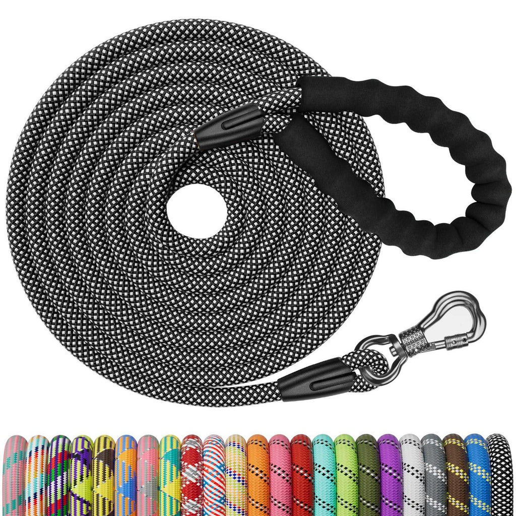 Rope Dog Leash with Swivel Lockable Hook I8369