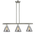 Large Cone 3 Light Island Light LED V37377