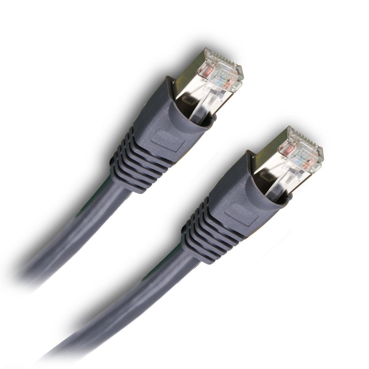 Outdoor Shielded Cat6 Cable 100ft Waterproof UV Resistant Gold Plated RJ45 Connector J3423