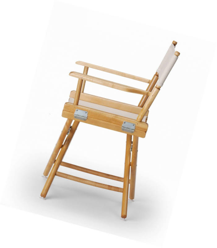 White Dining Height Director Chair V139
