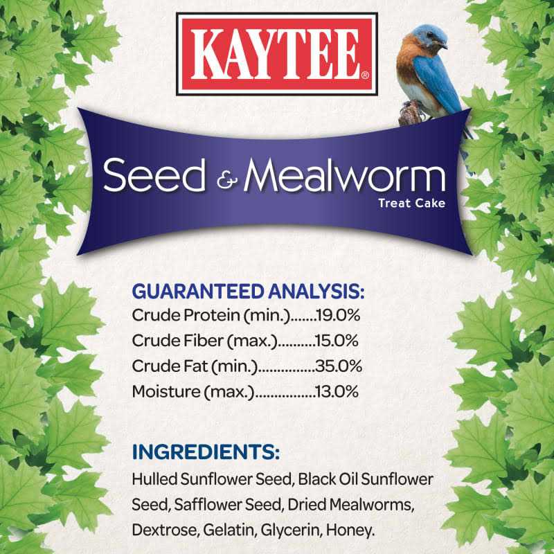 Seed & Mealworm Cake I1779