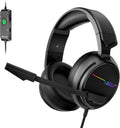 USB Pro Gaming Headset with 7.1 Surround Sound and Noise Cancelling Microphone W2313