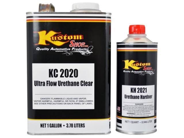 Bright Red Low VOC Urethane Basecoat Clearcoat Auto Paint Gallon Kit Z676