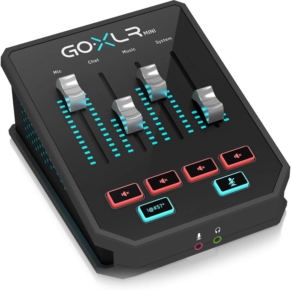 Online Broadcast Mixer with USB Audio Interface T4098