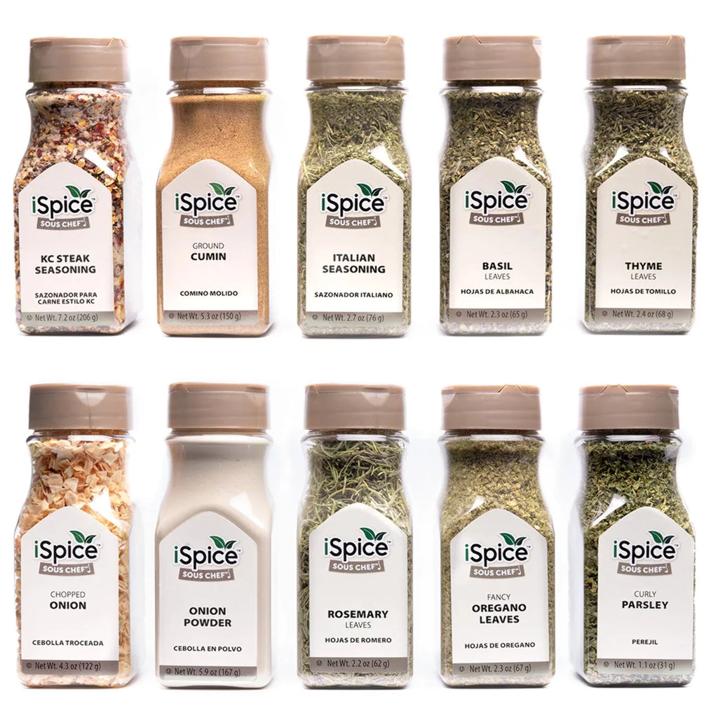 10 Pack Mixed Spices and Herbs C306107