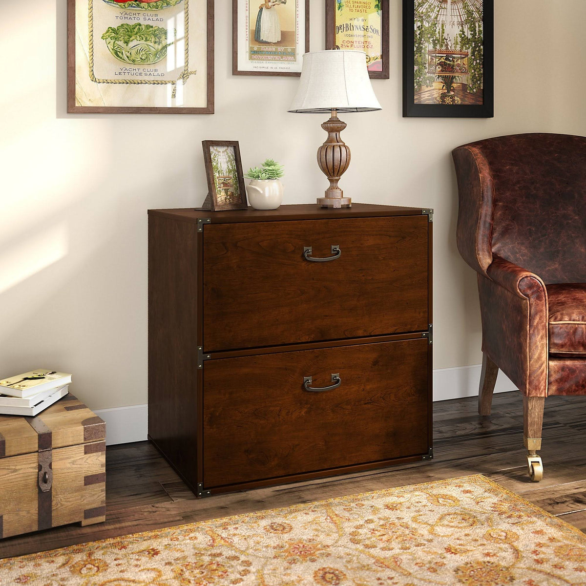 2 Drawer Lateral File Cabinet G5041