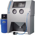 Sandblast Sandblasting Cabinet with HEPA Vacuum, 46W x 28D x 28H Work Area P35967