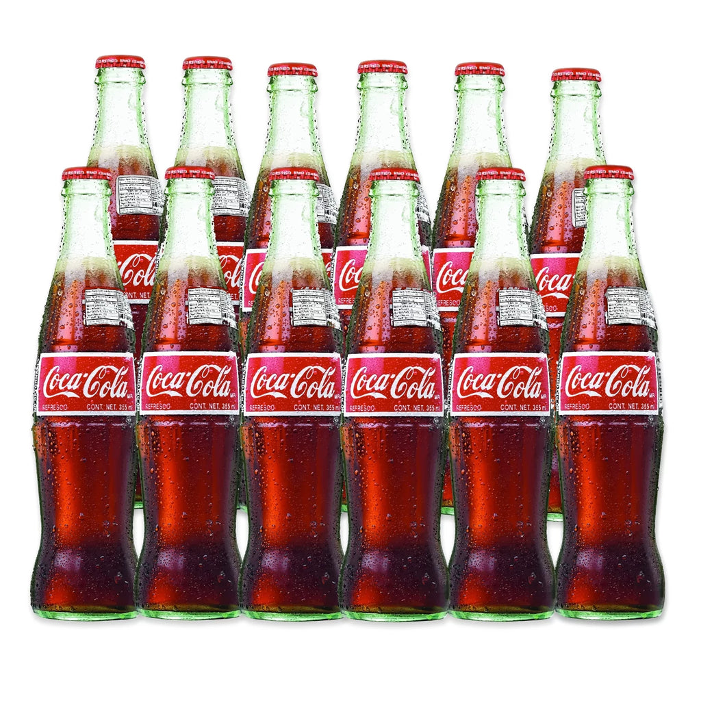 12 fl. oz. Glass Bottle Case (12-Pack) Sweetened Coke S878