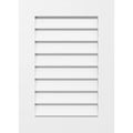 Vertical Surface Mount PVC Gable Vent W687062