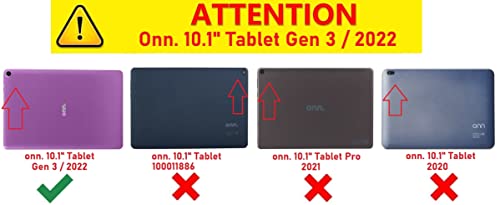 10.1 inch Tablet Case with Kickstand (Rose Red) U402