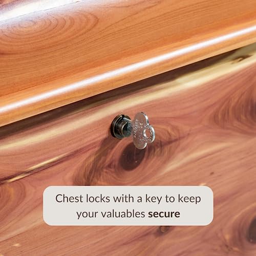 Aromatic Red Cedar Hope Chest with Lock J143
