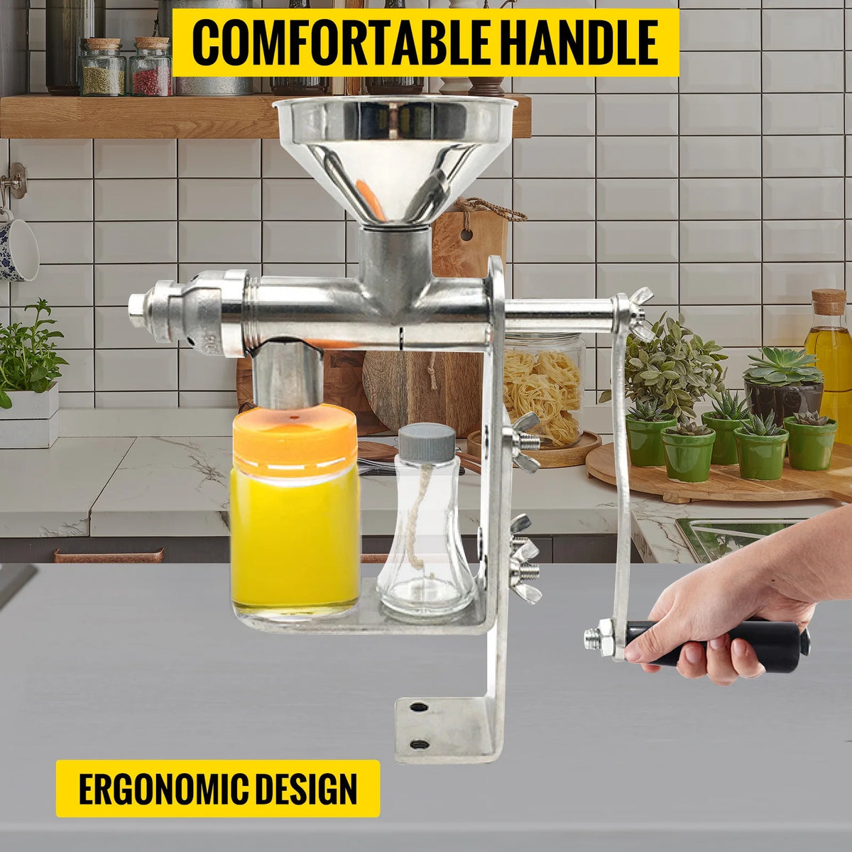 Stainless Steel Manual Oil Press Machine W25478
