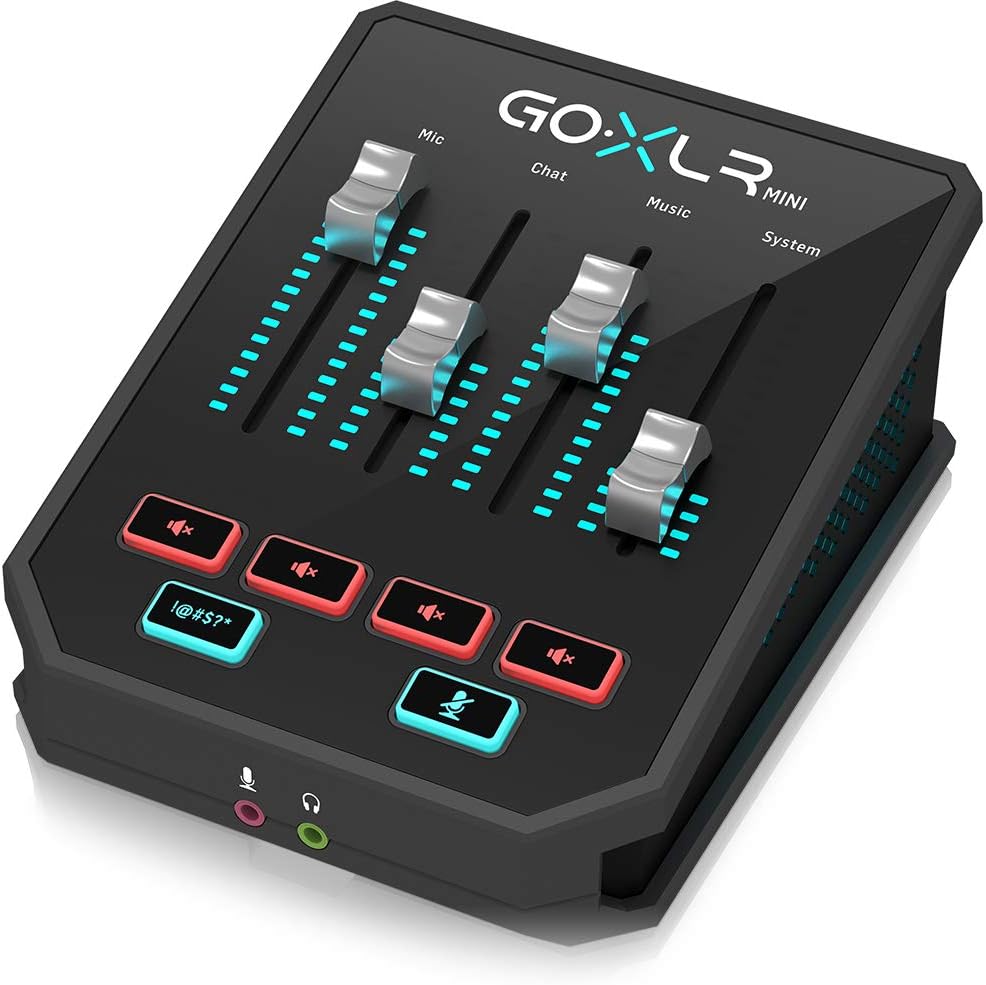 Online Broadcast Mixer with USB Audio Interface T4098