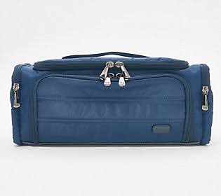 Navy Blue Trolley Cosmetic Case Q545695