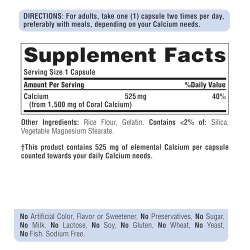 120 Coated Caplets Calcium 1500 mg with Vitamin D3 25mcg M83559