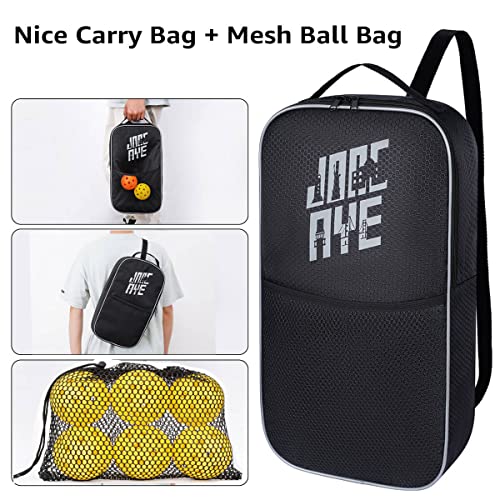 Set of 4 Pickleball Paddles with Balls and Bag A995