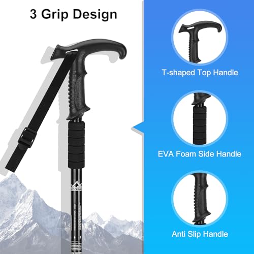 2 Pack Lightweight Aluminum Trekking Poles O27599