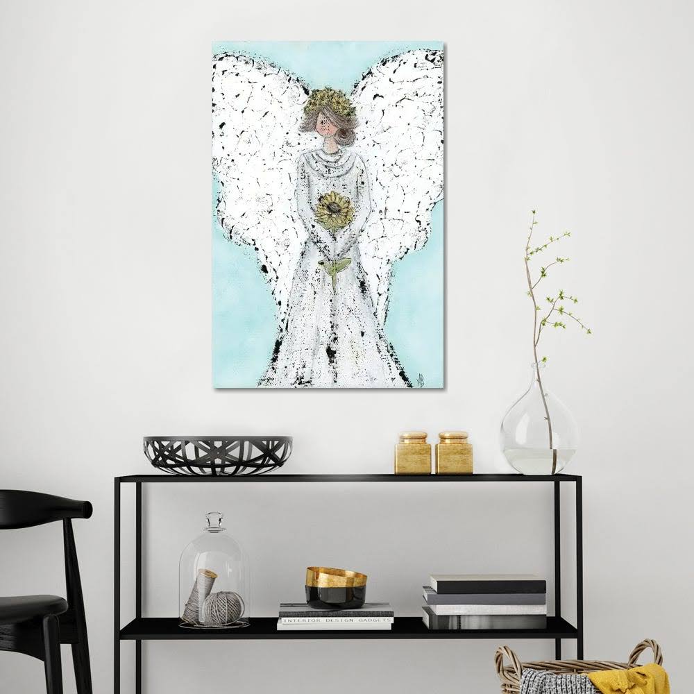 Sunflower Angel Canvas Art Wall Decor T626294