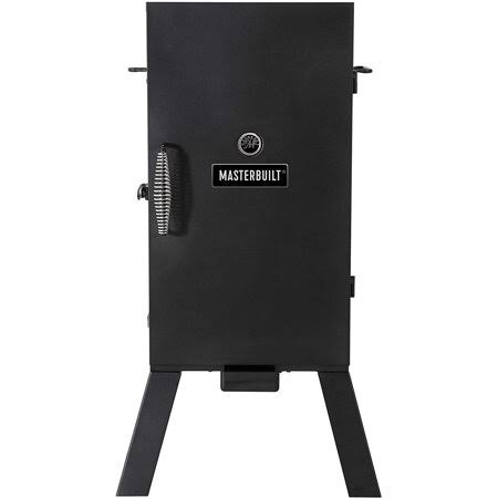 Black 30 inch Electric Smoker with 3 Smoking Racks B65959
