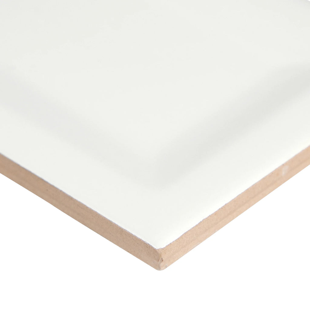 White Glossy 3 in. x 6 in. Glossy Ceramic Wall Tile (10.66 sq. ft. / case) N283