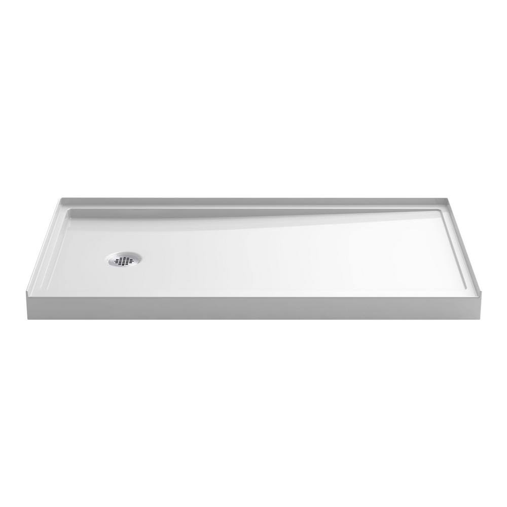 Single-Threshold Shower Base in White Z41776