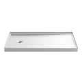 Single-Threshold Shower Base in White Z41776