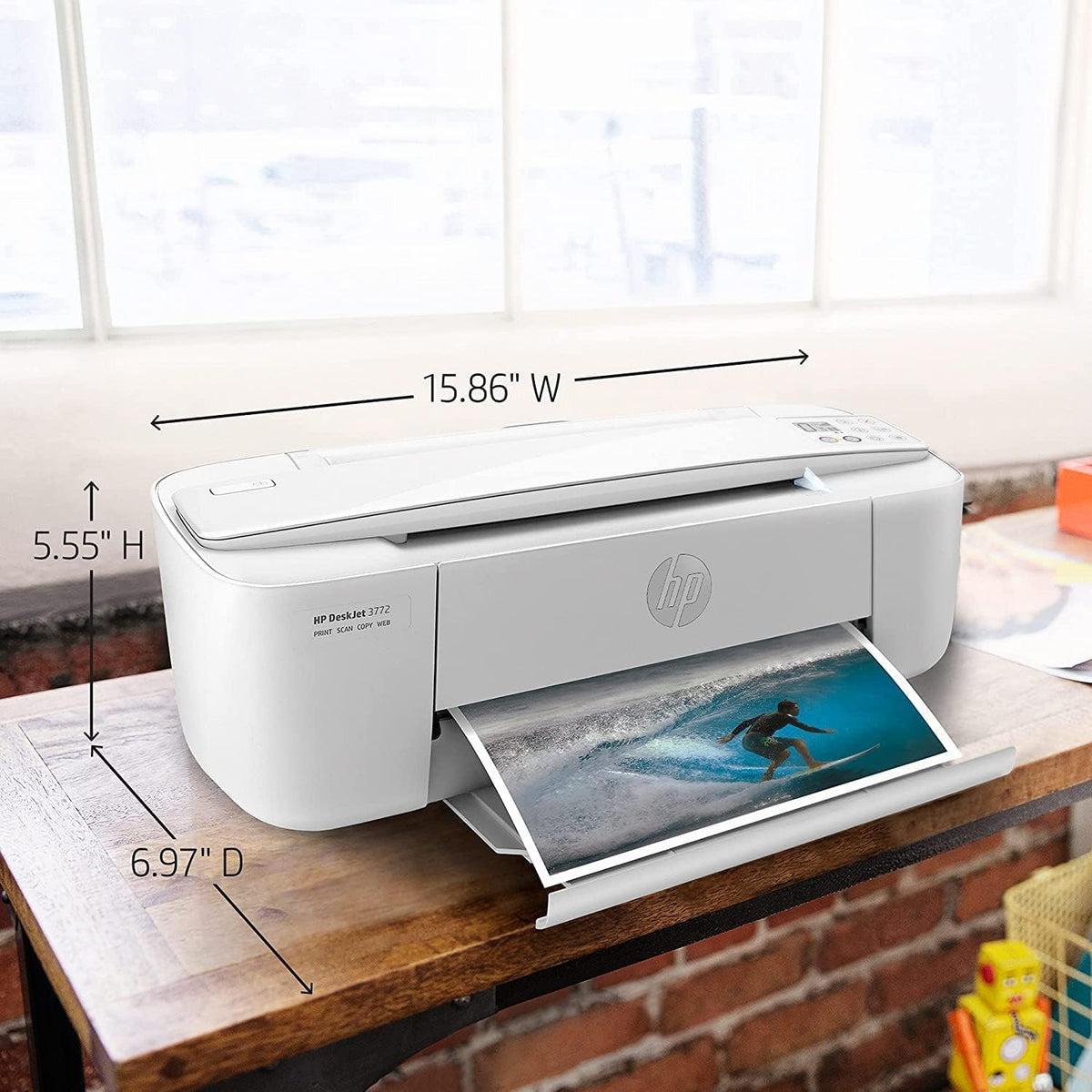Wireless Color Inkjet Printer All-in-One with LCD Display G440131