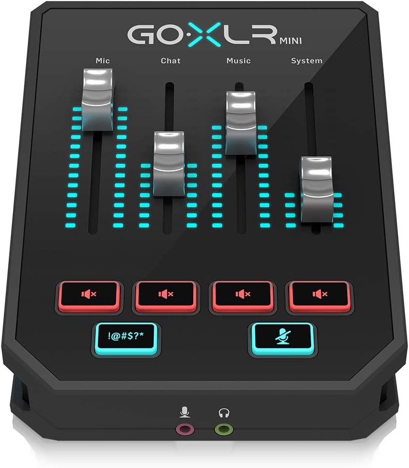 Online Broadcast Mixer with USB Audio Interface T4098