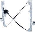 Front Driver Side Power Window Regulator with Motor Pack of 2 Y981408