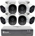8 Channel 8 Bullet Cameras 1080p HD DVR Indoor/Outdoor Wired Surveillance CCTV A745