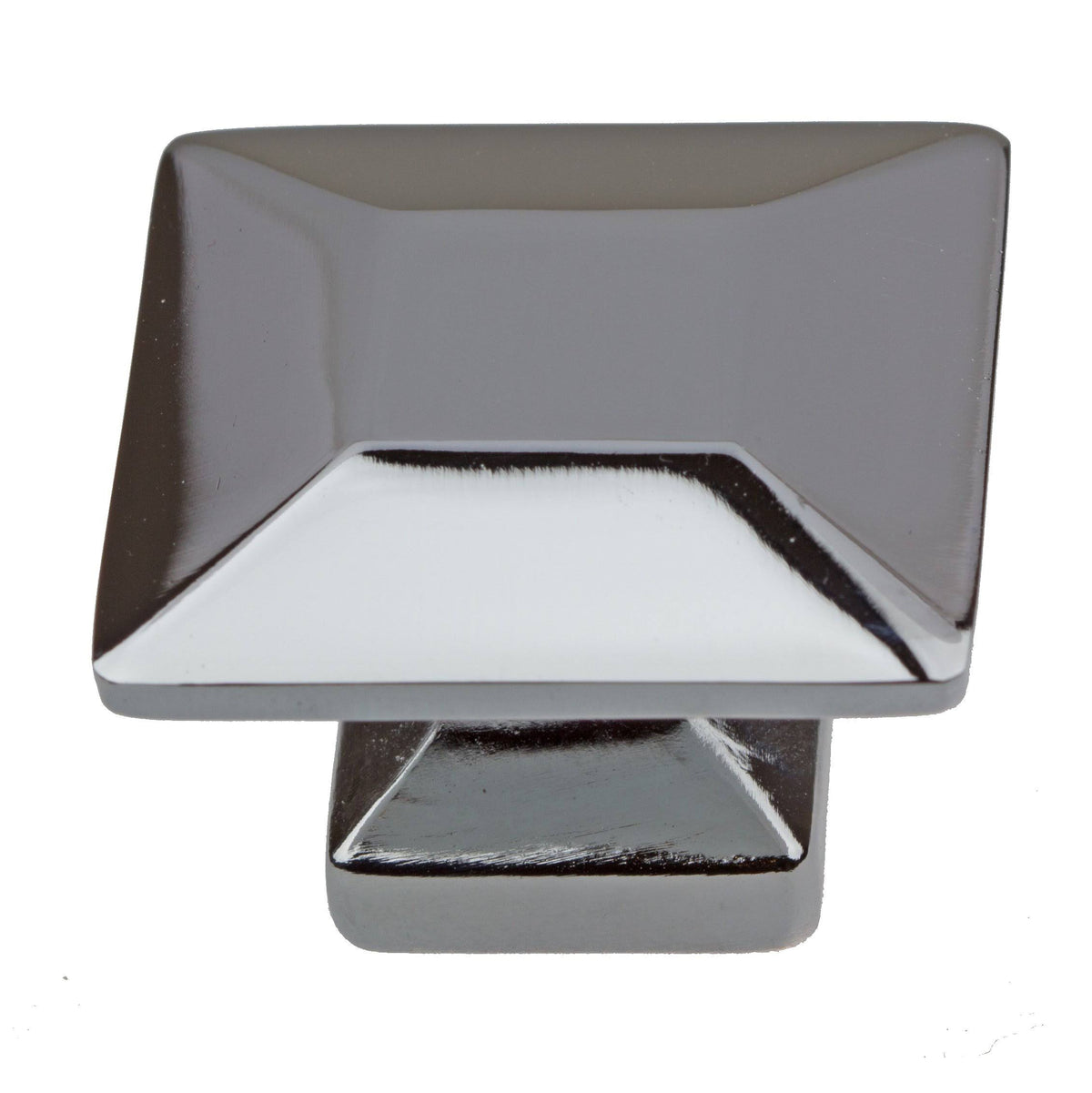 1.375 inch Square Cabinet Knobs 25 Pack Polished Chrome F497