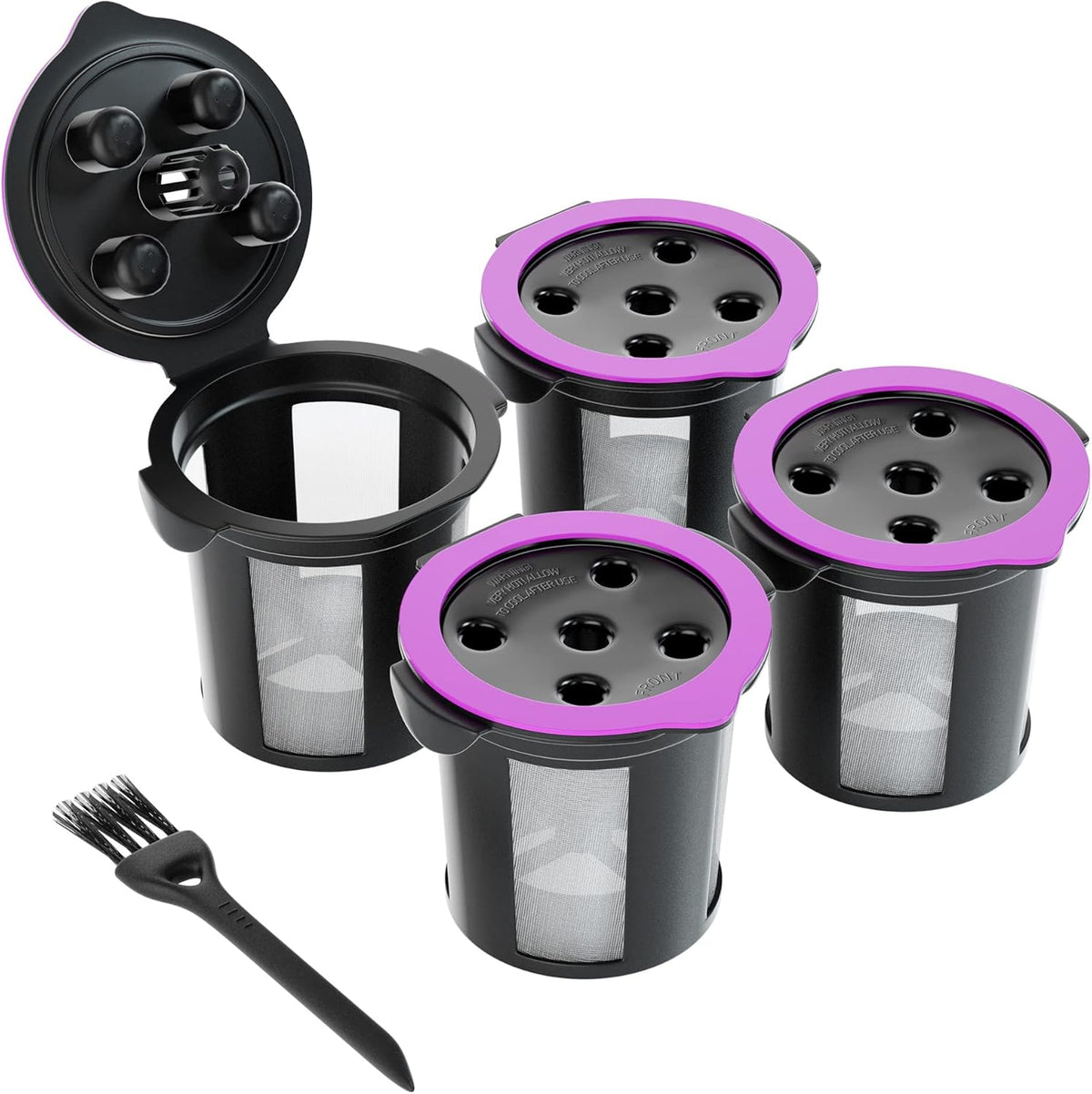 4 Reusable K Cups for Keurig Coffee Maker N622486