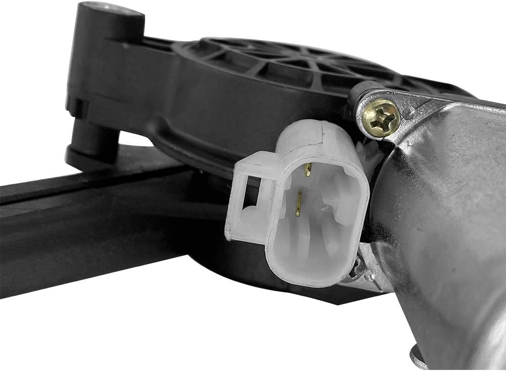 Front Driver Side Power Window Regulator with Motor Pack of 2 Y981408