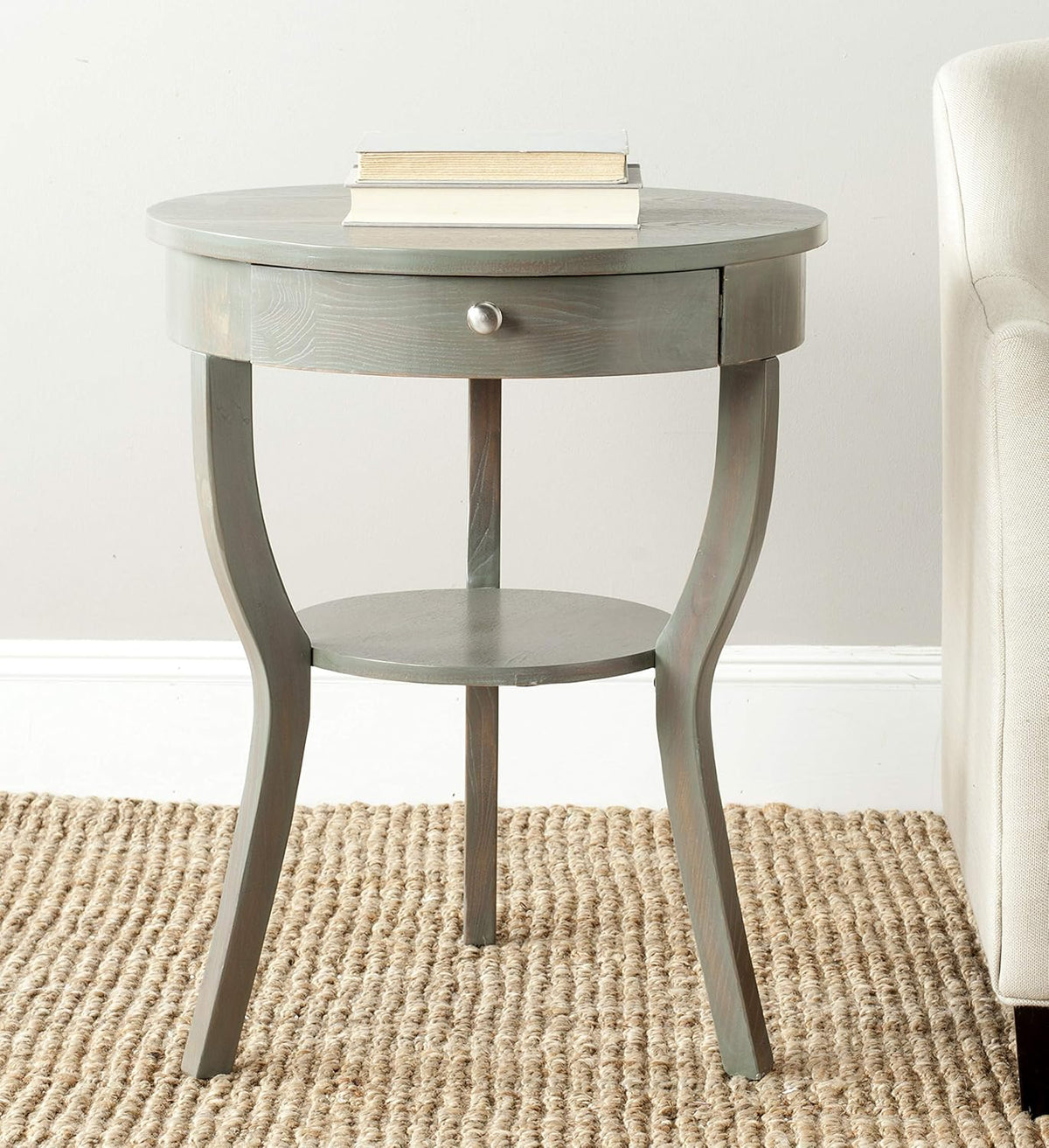 French Grey End Table M713732