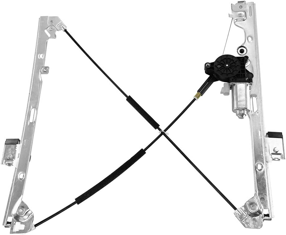 Front Driver Side Power Window Regulator with Motor Pack of 2 Y981408