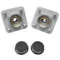 Front Wheel Hub Kit with Bearings Seals 2Pcs A801