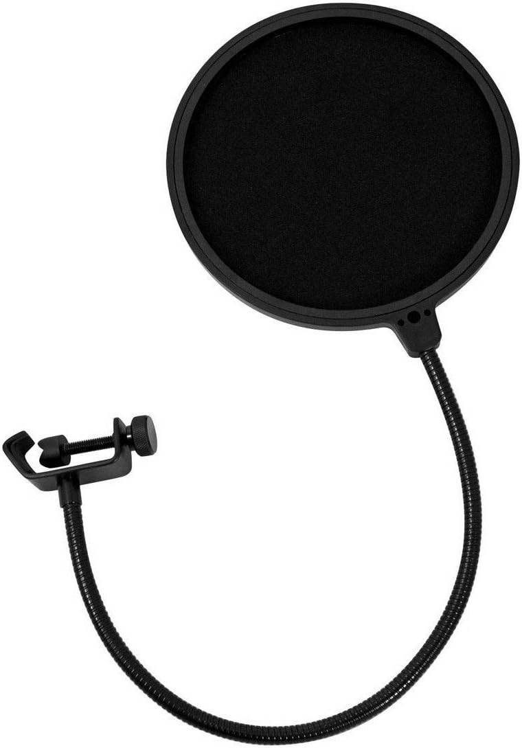 Large Diaphragm Condenser Microphone with Pop Filter and XLR Cable B486