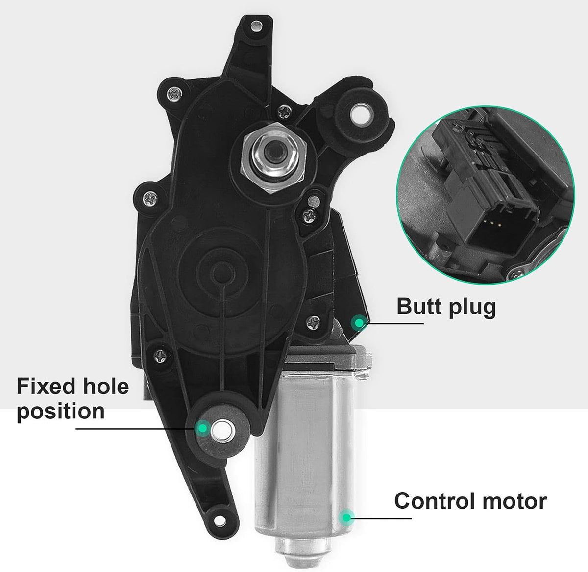Windshield Wiper Motor Rear Replacement C90527