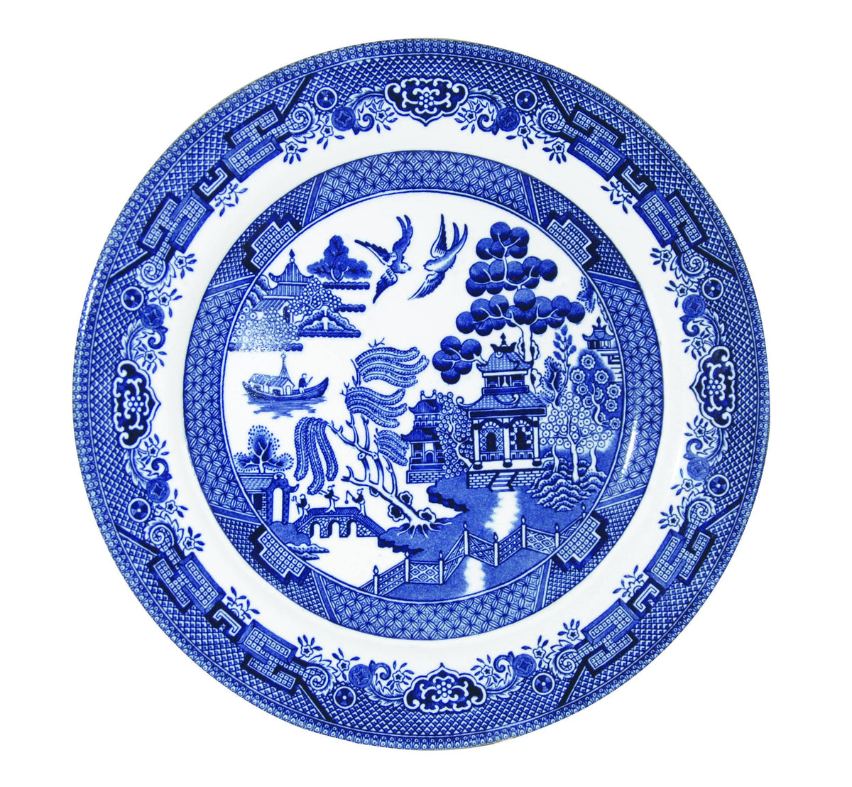 Blue Willow Fine China Salad Plate Set of 6 Z72850